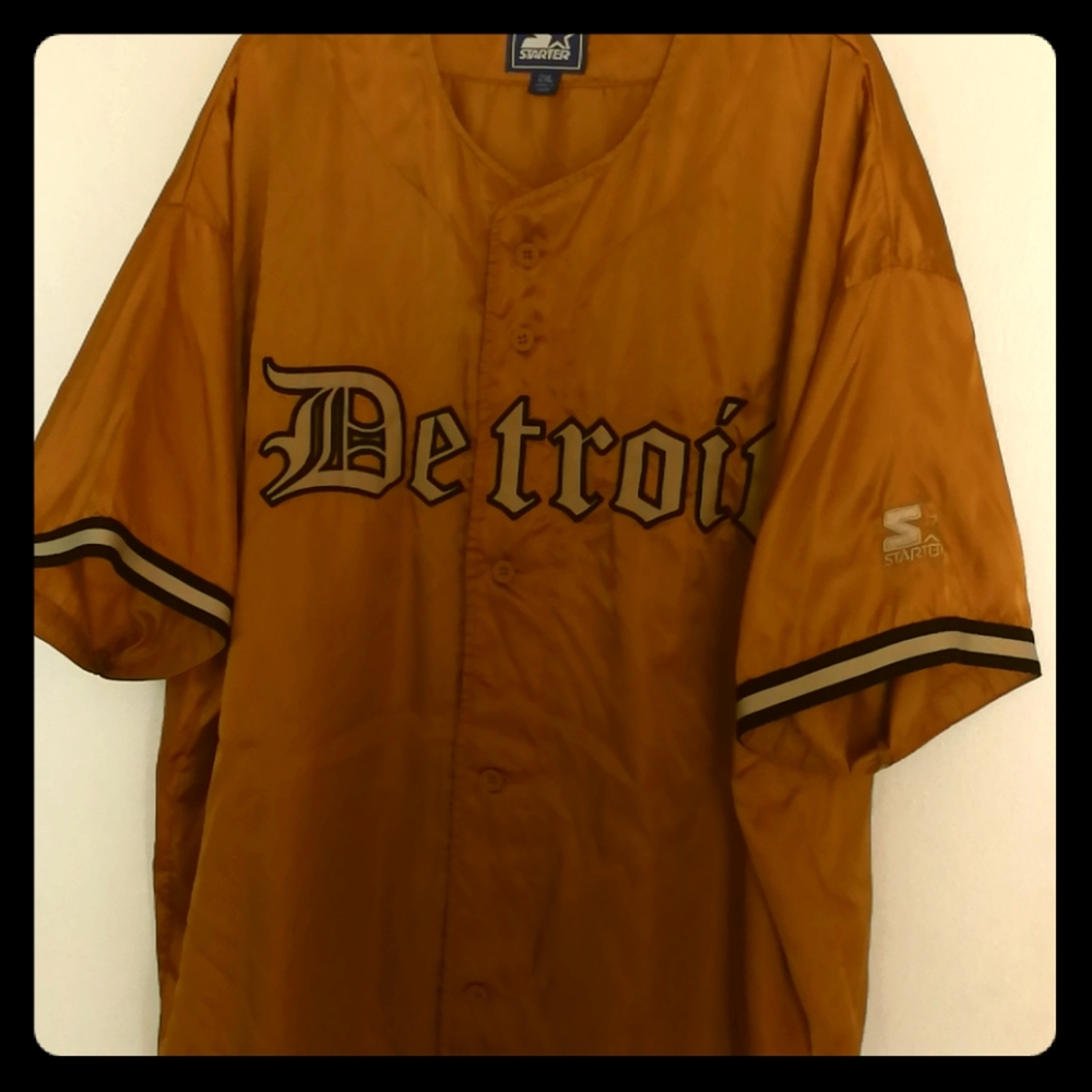 Starter Detroit baseball jersey